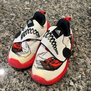 Adidas Lightning McQueen toddler 8 sneakers